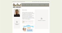 Desktop Screenshot of drdavidlester.com